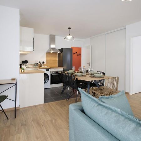 Le Normand- Appartement Neuf, 3 Chambres, Terrasse Rennes Luaran gambar