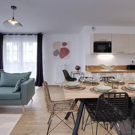 Le Normand- Appartement Neuf, 3 Chambres, Terrasse Rennes Luaran gambar
