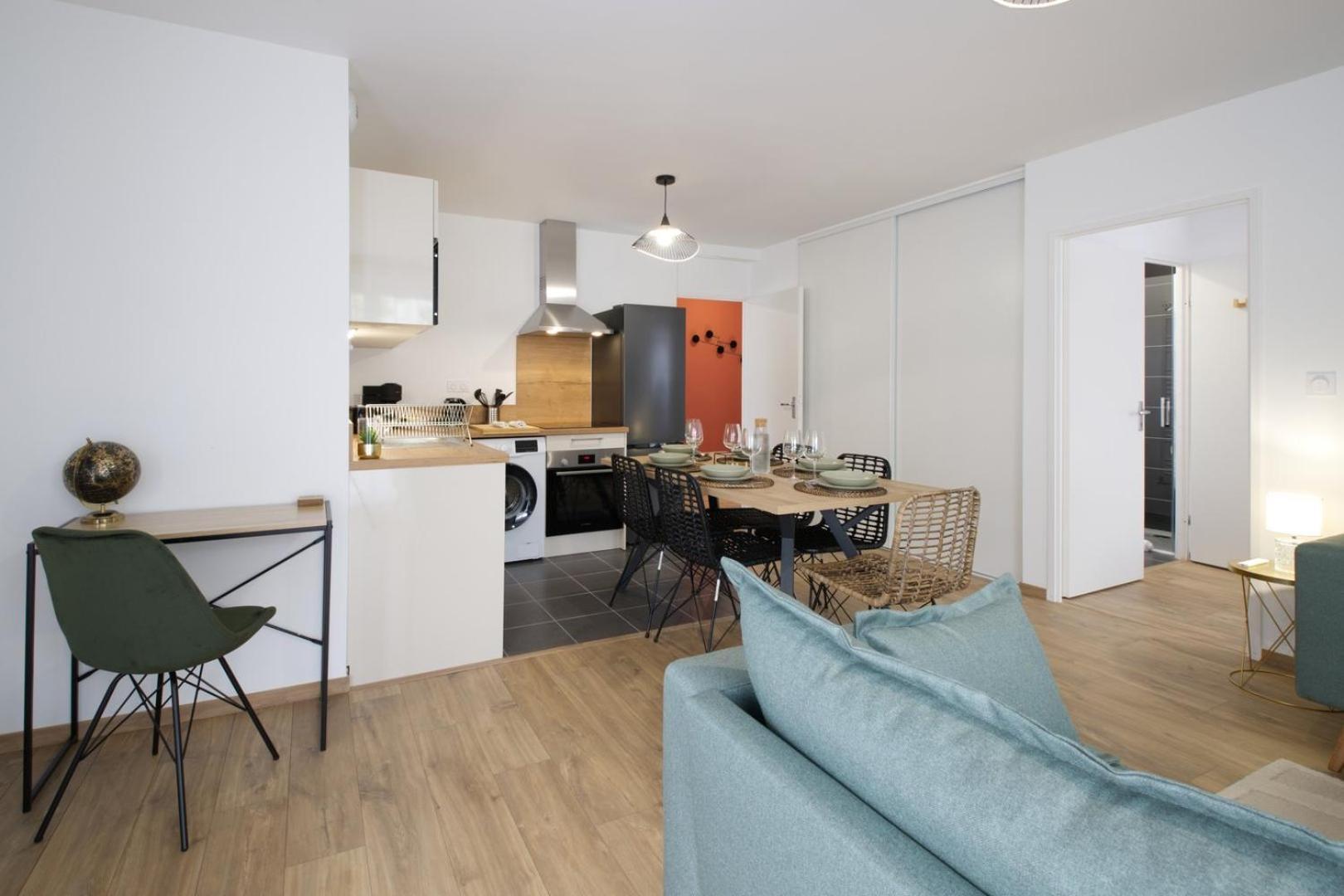 Le Normand- Appartement Neuf, 3 Chambres, Terrasse Rennes Luaran gambar